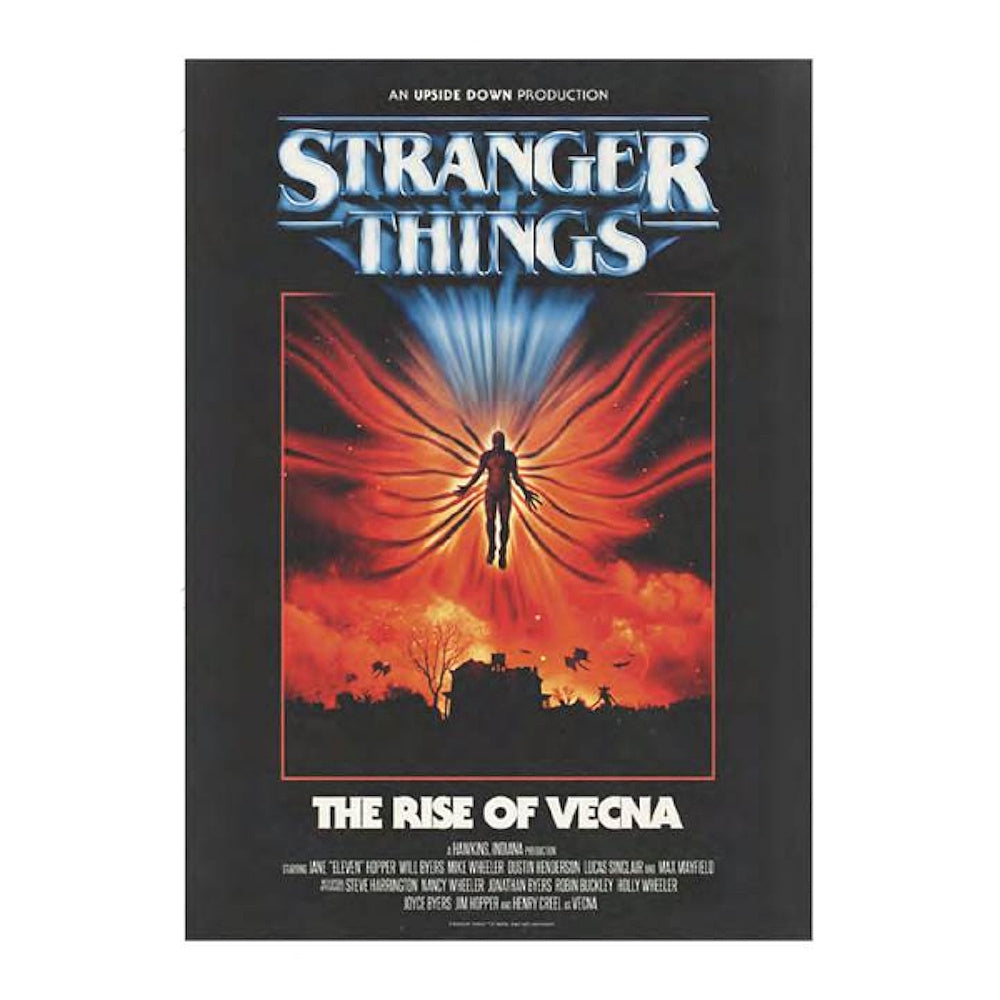 STRANGER THINGS - (シーズン5 2025年配信決定 ) - The Rise of Vecna Art Print / 世界限定995枚 /  Season 5